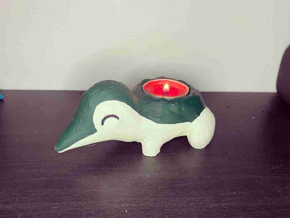 Cyndaquil Candle Holder