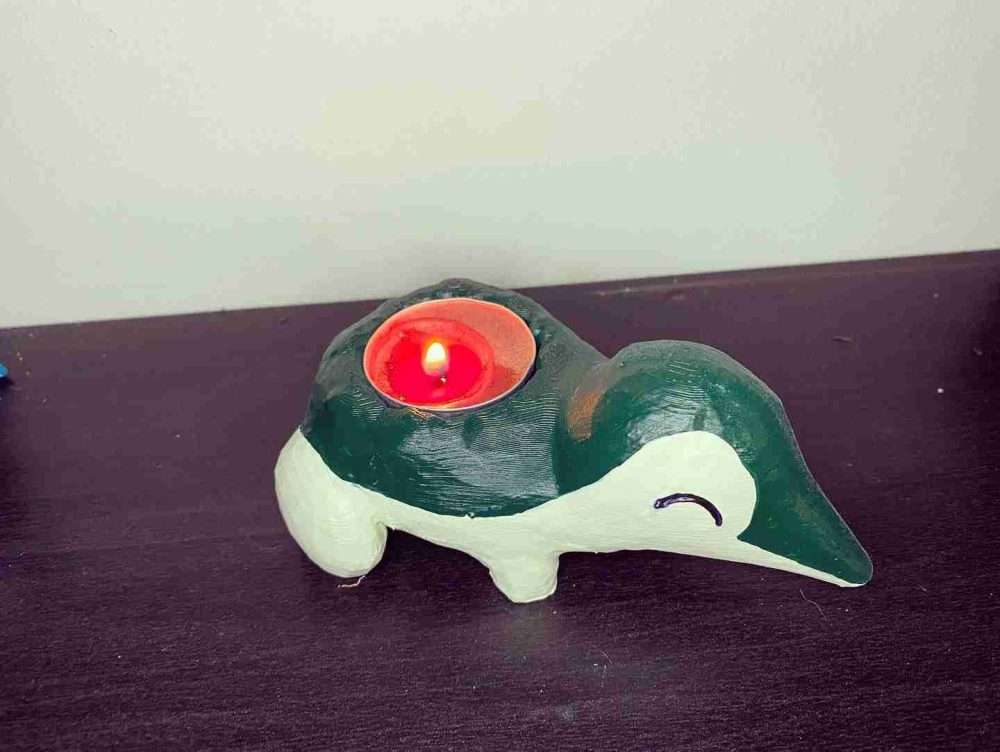Cyndaquil Candle Holder