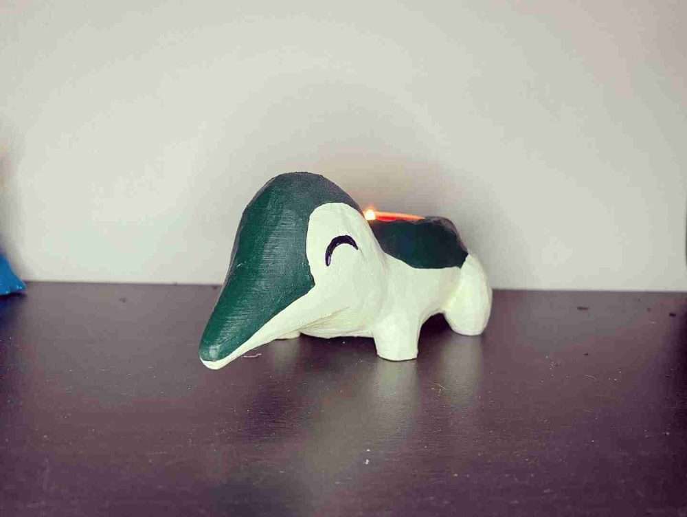 Cyndaquil Candle Holder