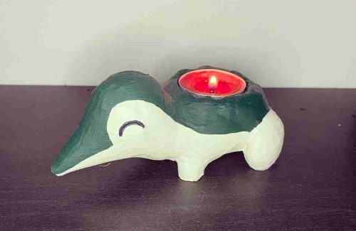 Cyndaquil Candle Holder
